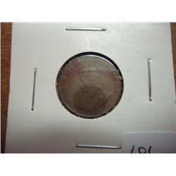 1922 CANADA ONE CENT KEY DATE VERY FINE