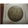 Image 1 : 1875 SEATED LIBERTY HALF DOLLAR