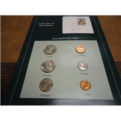 SOLOMON ISLANDS (COIN SETS OF ALL NATIONS) 6 COINS