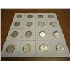 Image 2 : 16 ASSORTED WASHINGTON QUARTERS 1942-1964