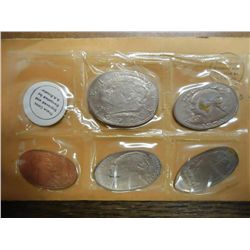 NIFTY 5 COIN ELONGATED SET BY A.A. ROSATO