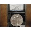 Image 1 : 2011 AMERICAN SILVER EAGLE NGC MS69 25TH