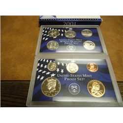 2001 US PROOF SET (WITH BOX)