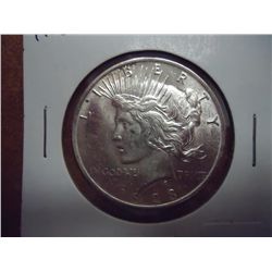 1923 PEACE SILVER DOLLAR UNC