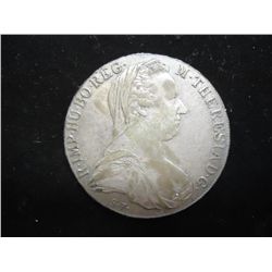 1780 AUSTRIA MARIA THERESIA THALER (SILVER)