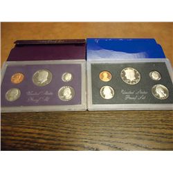 1983 & 1984 US PROOF SETS (WITH BOXES)