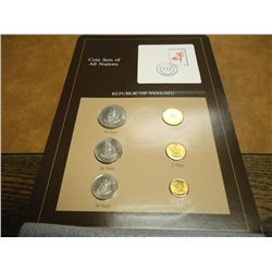 REPUBLIC OF VANUATU "COIN SETS OF ALL NATIONS"
