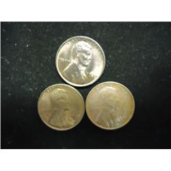 1935 P/D/S LINCOLN CENTS UNC