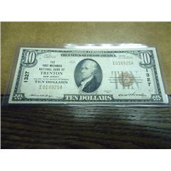 1929 TYPE I $10 NATIONAL CURRENCY FIRST-MECHANICS