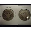 Image 2 : 1902 & 1909-O BARBER HALF DOLLARS