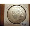 Image 1 : 1926-S PEACE SILVER DOLLAR UNC
