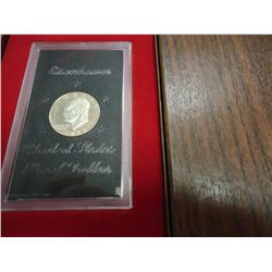 1973-S IKE SILVER DOLLAR PF (BROWN PACK)