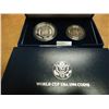 Image 2 : 1994 WORLD CUP USA 2 COIN PROOF SET