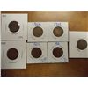 Image 1 : 1901-1907 INDIAN HEAD CENTS 7 COINS
