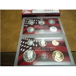 2002 US SILVER PROOF SET (WITH BOX)