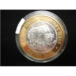 CASINO $10 SILVER TOKEN (UNC) 1996 RAINBOW CASINO