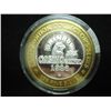 Image 2 : CASINO $10 SILVER TOKEN (UNC) 1996 RAINBOW CASINO