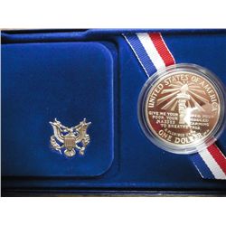 1986-S PROOF STATUE OF LIBERTY SILVER DOLLAR