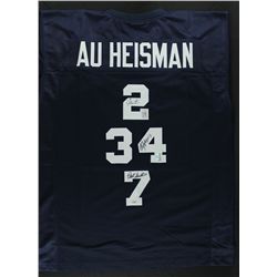 Cam Newton, Bo Jackson & Pat Sullivan Signed Auburn Heisman Jersey (GTSM COA)