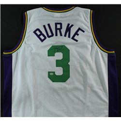 Trey Burke Signed Jazz Jersey (GTSM COA)