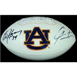 Bo Jackson & Cam Newton Signed Auburn Logo Football (GTSM COA)