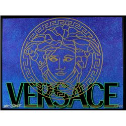 "Versace" LE Bill Lopa 15x20 Giclee on Canvas (PA LOA)