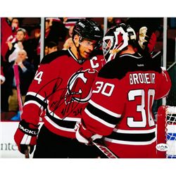 Bryce Salvador Signed Devils 8x10 Photo (JAG COA)
