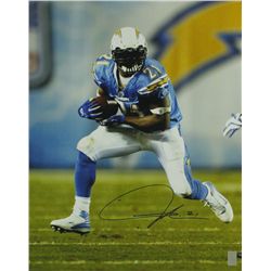 LaDainian Tomlinson Signed Chargers 16x20 Photo (GTSM COA)