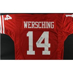 Ray Wersching Signed 49ers Jersey (JSA COA & GTSM)