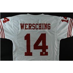 Ray Wersching Signed 49ers Jersey (JSA COA & GTSM)