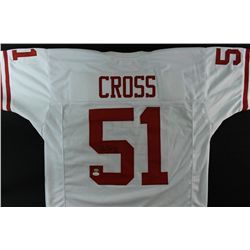 Randy Cross Signed 49ers Jersey (JSA COA & GTSM)