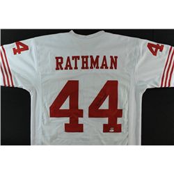 Tom Rathman Signed 49ers Jersey (JSA COA & GTSM)