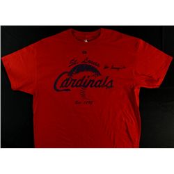 Joe Garagiola Signed Cardinals Shirt (Quality COA)