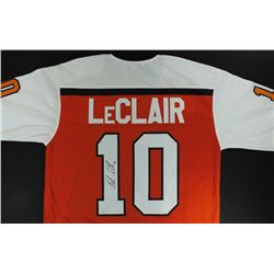 John LeClair Signed Flyers Jersey (JSA COA)