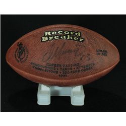 Dan Marino Signed Record Breaker Mini Football (UDA COA)
