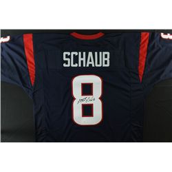 Matt Schaub Signed Texans Jersey (JSA COA)