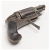 Image 6 : Belgian folding trigger 5-shot hammerless  revolver, approximately .22 caliber, Serial #NSNV.   The