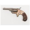 Image 2 : Colt Open Top 7-shot spur trigger revolver, .22  cal., 2-1/2” round barrel, brass frame, wood  grips
