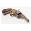 Image 6 : Colt Open Top 7-shot spur trigger revolver, .22  cal., 2-1/2” round barrel, brass frame, wood  grips