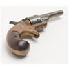 Image 7 : Colt Open Top 7-shot spur trigger revolver, .22  cal., 2-1/2” round barrel, brass frame, wood  grips