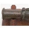 Image 3 : Old brass Chinese hand cannon with Chinese  characters at breech, approx. 14” overall, heavy  patina