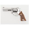 Image 3 : Rossi Model 971 DA revolver, .357 Magnum cal., 4”  barrel, stainless, checkered wood combat grips,