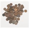 Image 1 : Lot of 100 old Indian Head Cents, good selection  of dates; various conditions.  Est.:  $100-$150.