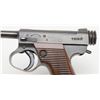 Image 3 : Japanese Nambu Model T-14 semi-auto pistol, later  large trigger guard, 4-3/4” barrel, quality  re-b
