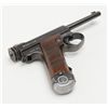 Image 6 : Japanese Nambu Model T-14 semi-auto pistol, later  large trigger guard, 4-3/4” barrel, quality  re-b