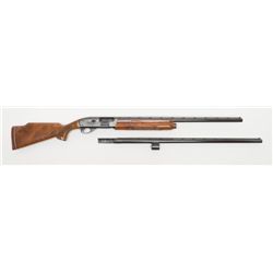 Remington Model 1100 Trap semi-automatic shotgun,  caliber 12 gauge, Serial #L676365V.  The shotgun