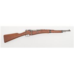 French Lebel Model M16 bolt action carbine,  caliber approximately 8mm, Serial #4401.  The  carbine