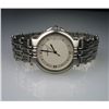 Image 1 : Men’s Elegant Stainless Steel Movado Watch with  woven style band, Swiss Made with quartz movement,