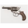 Image 2 : Colt Model 1877 Lightning revolver, .38 caliber,  Serial #66579.  The Storekeeper model, made  witho