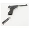 Image 8 : Colt Woodsman semi-auto target pistol, .22LR cal.,  6-1/2” barrel, blue finish, deluxe thumb rest  r
